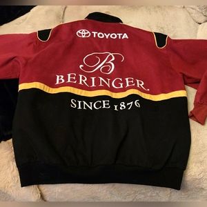 Men's Chase NASCAR Jacket XL 100% cotton interior liner polyester